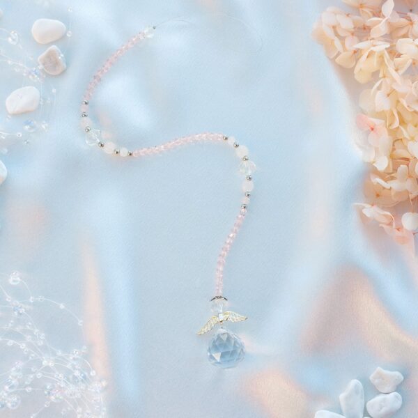 Väike päikesepüüdja roosa kvartsiga (ingliga)