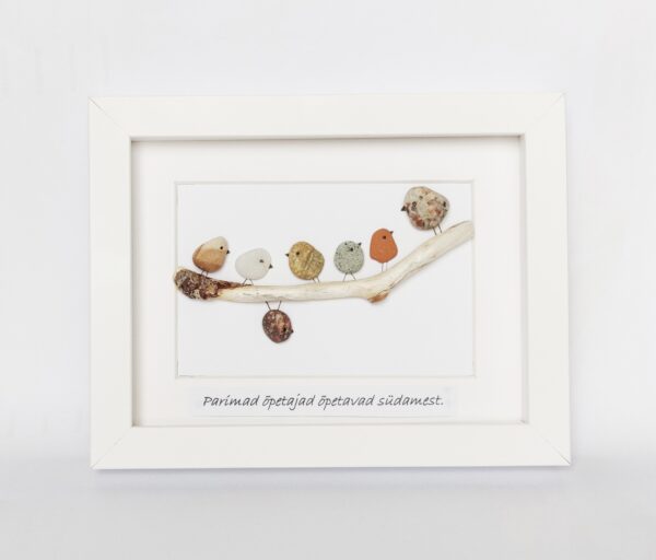 Merekividest kingitus õpetajale