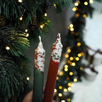 Jõuluküünlad: Lumine mets Jõuluküünlad: Advent