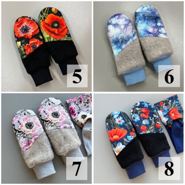 Meriinovillase voodriga villased käpikud