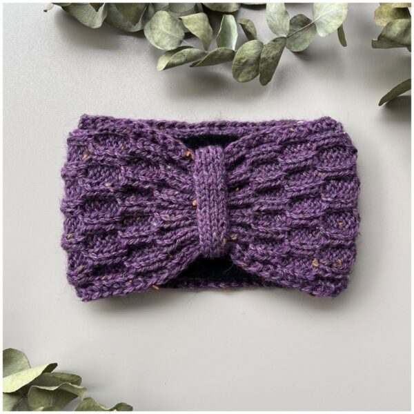 Kootud peapael meriinovillase voodriga