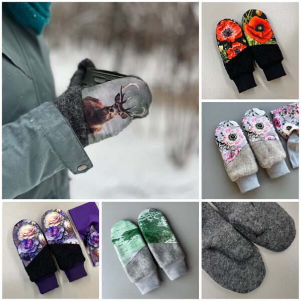 Meriinovillase voodriga villased käpikud