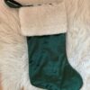 Rohelisest sametist jõulusokk