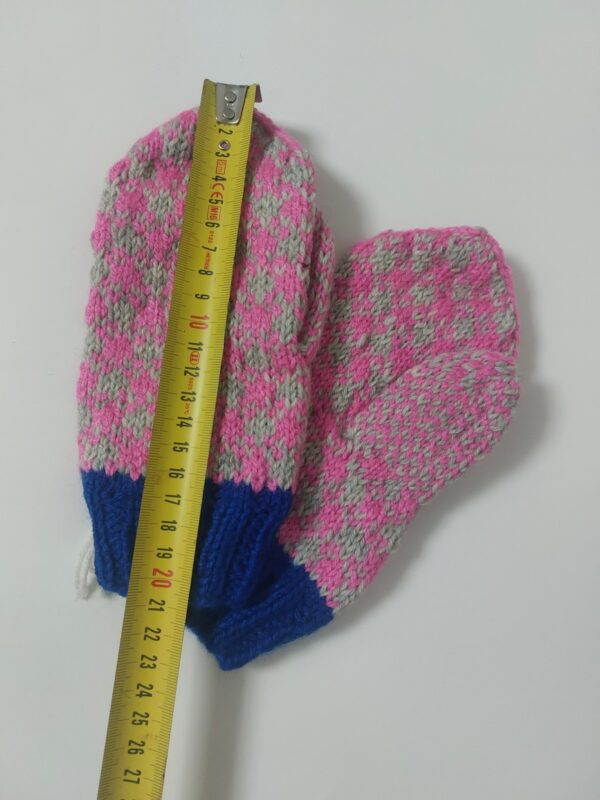 Käsitsi kootud villased kindad kindad