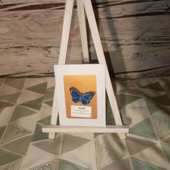 3D efektiga liblikapross "Sinitiib"