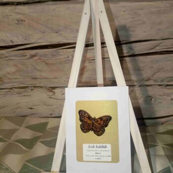 3D liblikapross "Leek-kuldtiib"