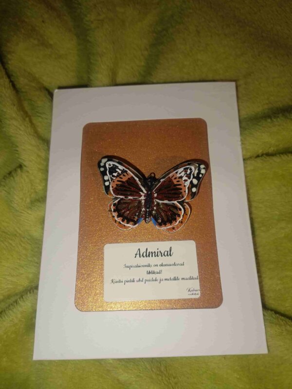 3D Liblikapross "Admiral"