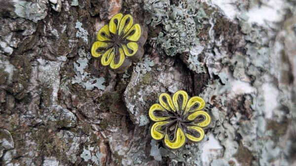 Paberist kollased "Lille-täpid" Paberist kollased "Lille-täpid"