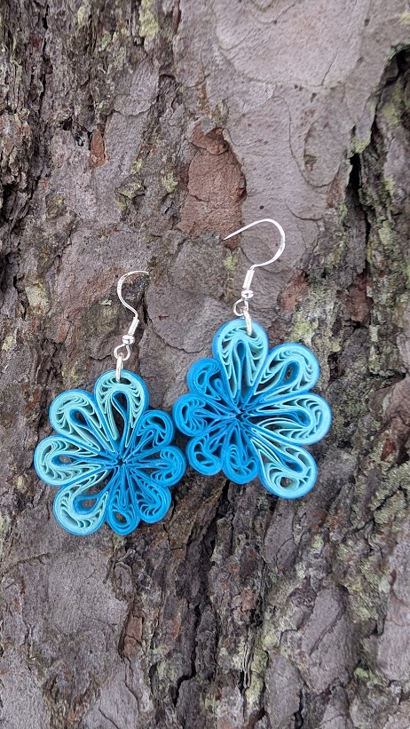 Paberist kõrvarõngad "Liblikad"