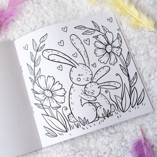 Värviraamat „Loomade munadepühad" Munadepüha värviraamat