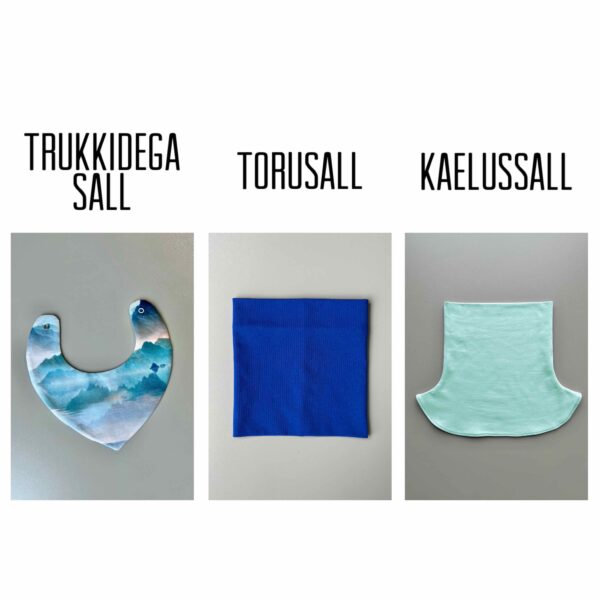 trukkidega sall, torusall, kaelussall