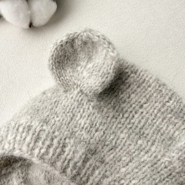 Kootud hiiremüts beebile