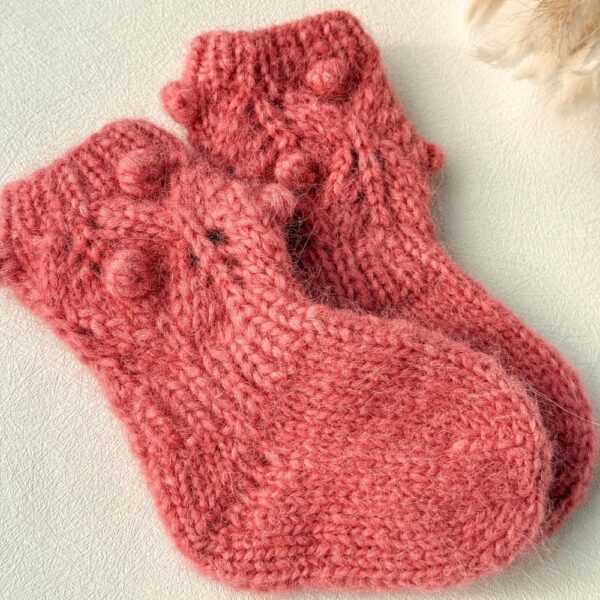 Kootud alpaka beebisokid